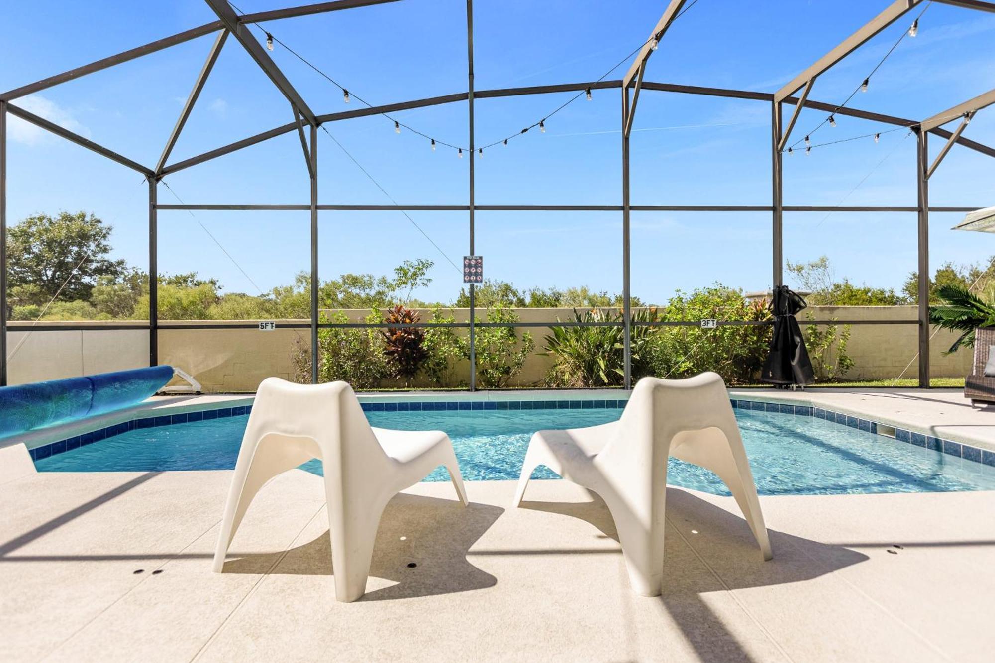 Luxury 4Br Home - Private Pool Bbq - Near Disney Kissimmee Extérieur photo