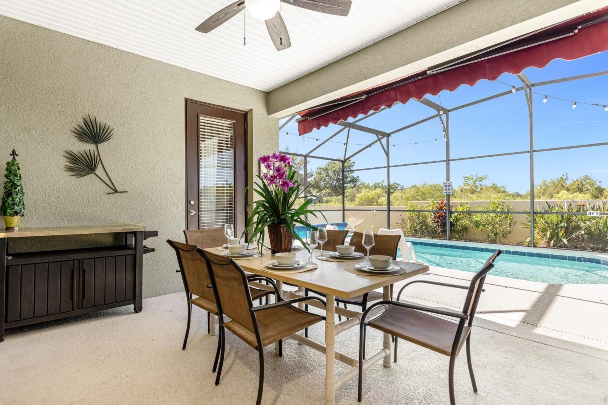 Luxury 4Br Home - Private Pool Bbq - Near Disney Kissimmee Extérieur photo
